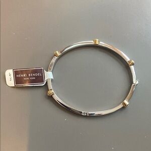 Henri Bendel Silver and Gold Bracelet